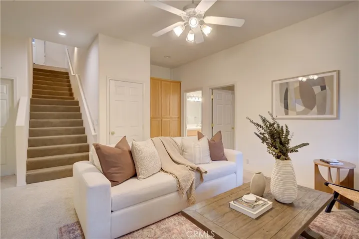 Downstairs living area