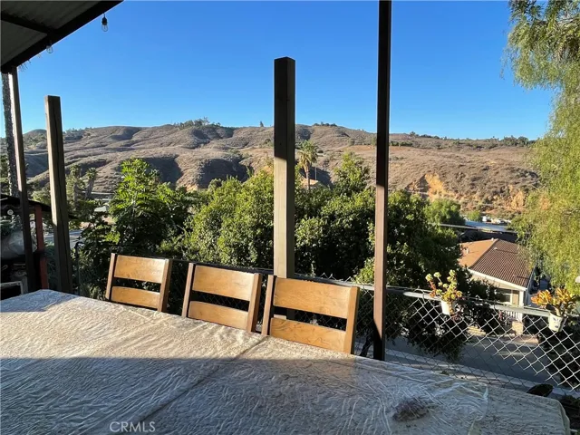 View of the canyon