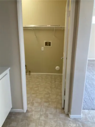 Laundry room - direct access to garage