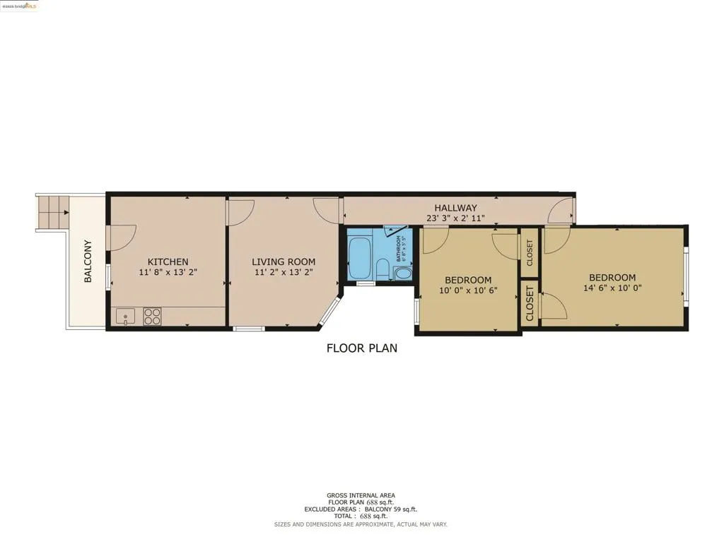 View of room layout