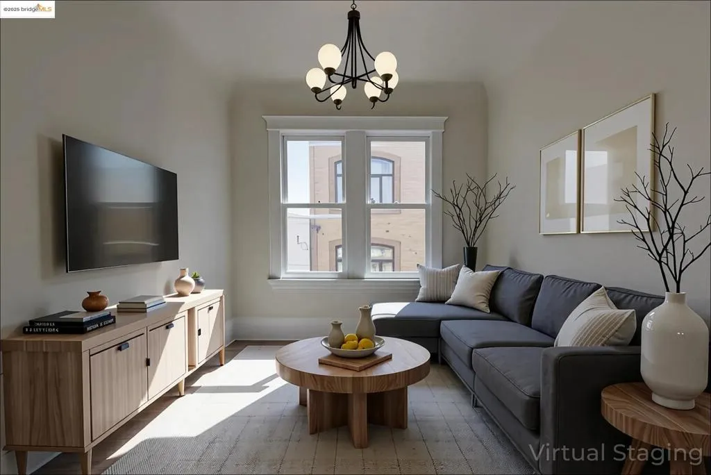 Virtually Staged optional family room
