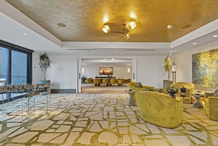 Luxuriously appointed clubhouse lounge