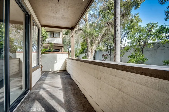 Large wrap around patio offers so much space for furniture, plants, BBQ + more!