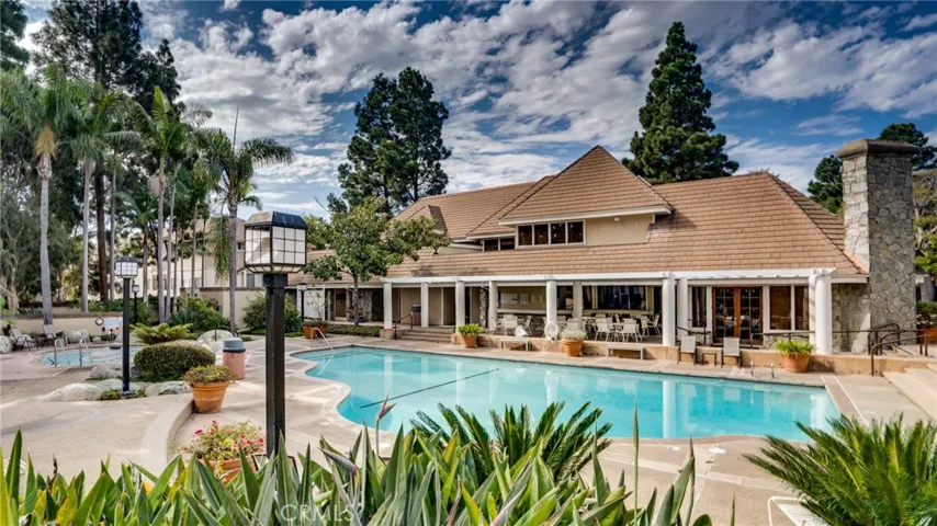 This home has a fabulous clubhouse and pool area!