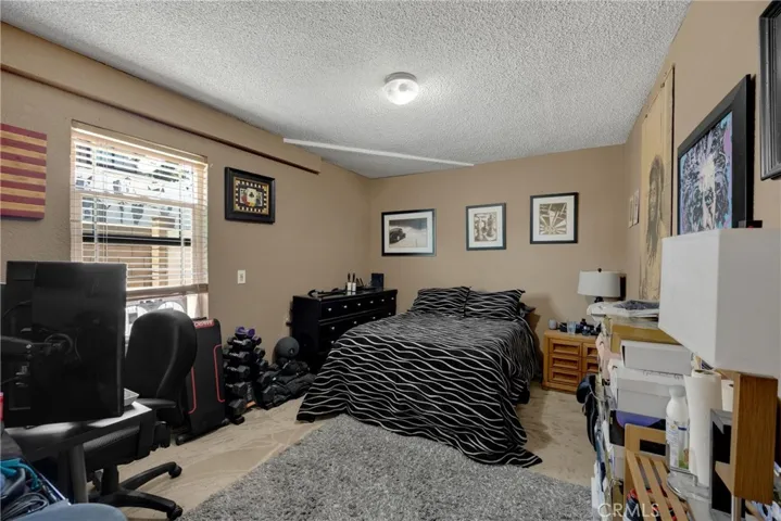 converted garage- bedroom