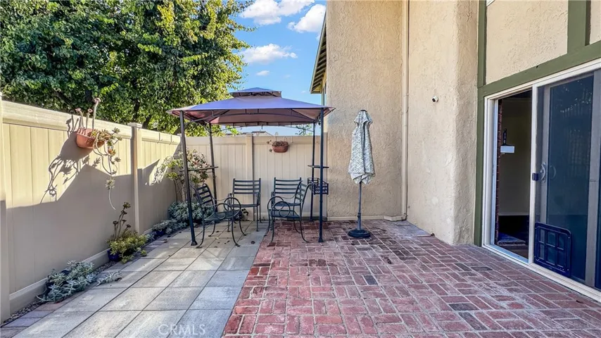 Back Patio with Exit