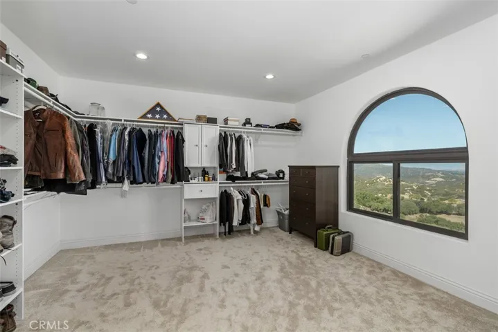 primary bedroom closet