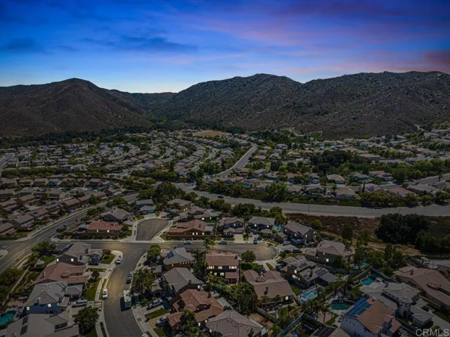 Virtual twilight aerial