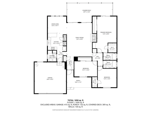 Approximate floor plan.