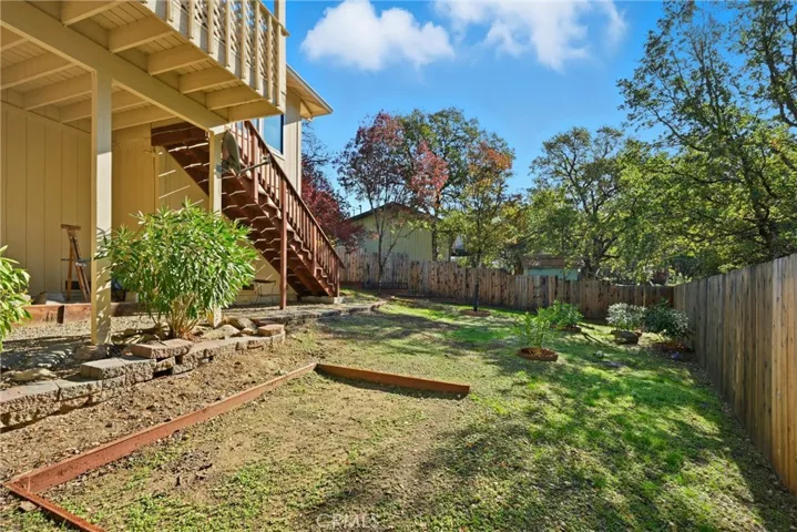 Back yard.