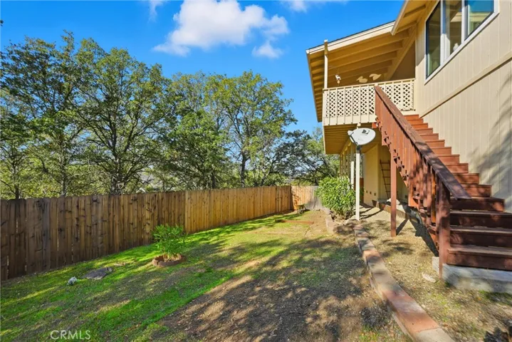 Back yard.