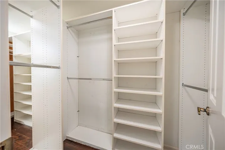 Master bedroom closet
