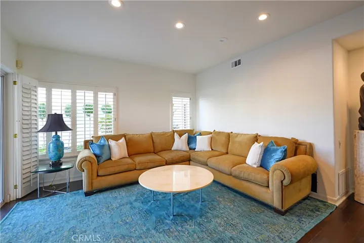 Downstairs den/living area