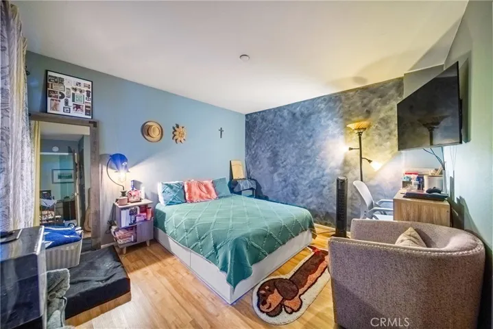 Unit B downstairs bedroom