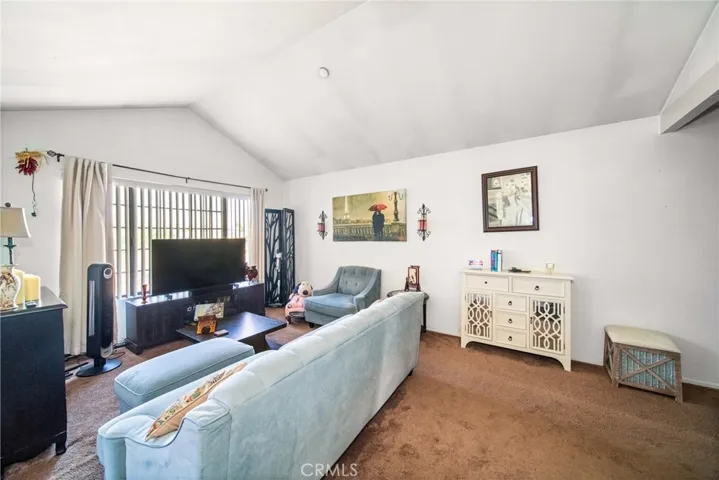 Unit B living room