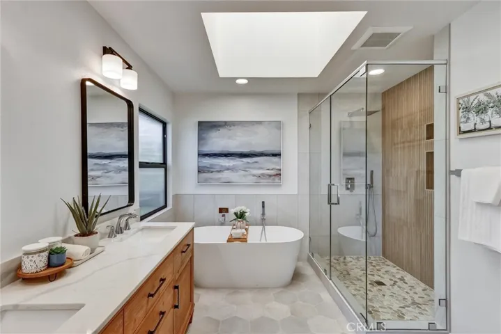 Layout of Master Bathroom