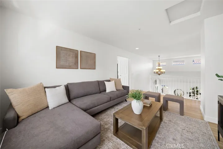 Loft at top of stairs