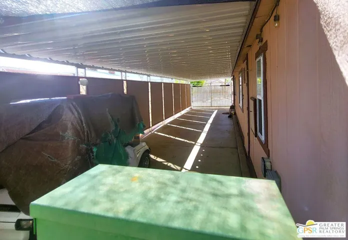 Large Tandem Carport With Golf