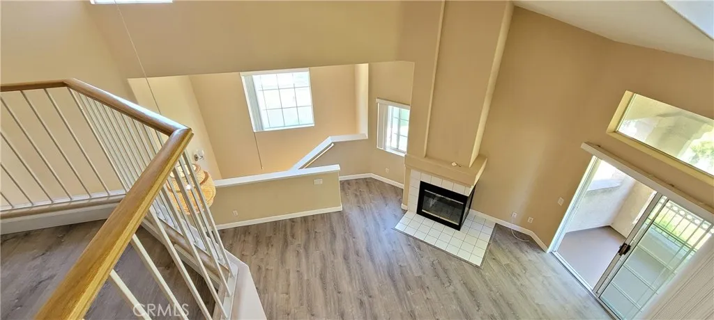 Views Looking Down to Living Room from Loft