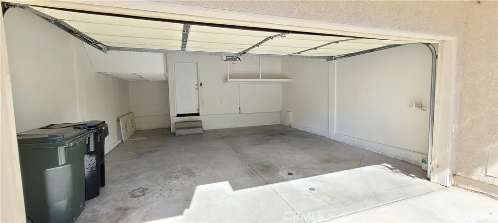 Large 2 Car Garage with Storage areas
