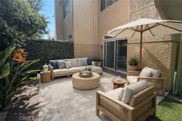 Virtually Staged Patio