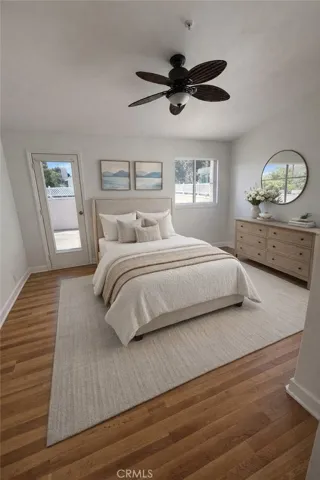Virtually Staged Primary Bedroom
