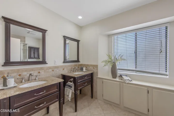 Adjacent bathroom
