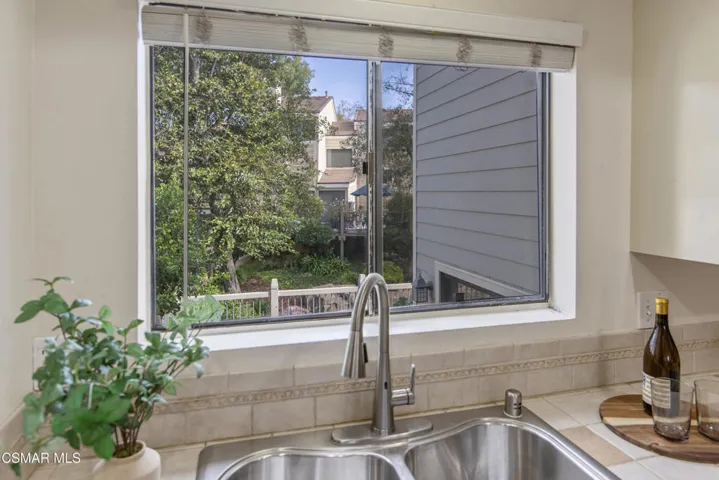 View beyond sink