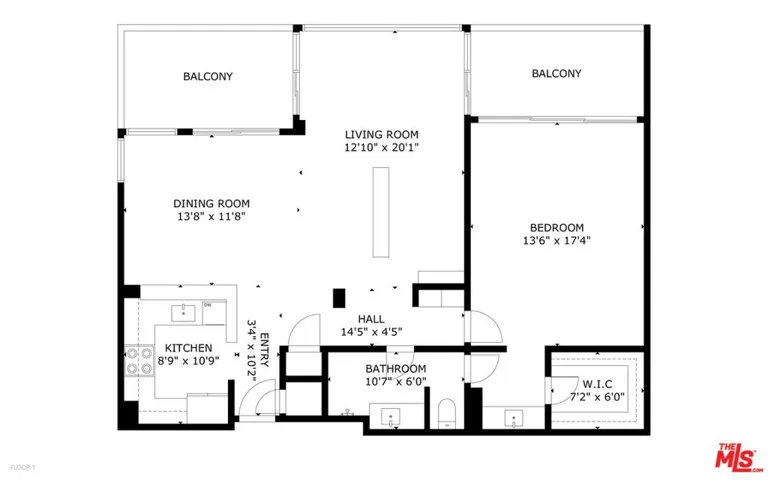 880 W 1st Street 604, Los Angeles, California 90012