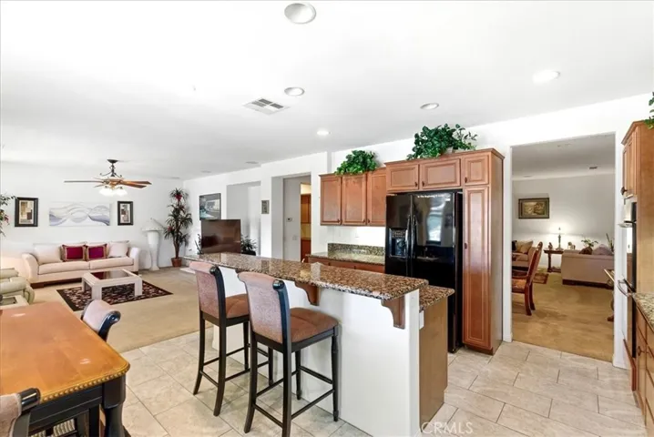 Family Room open to  Kitchen.