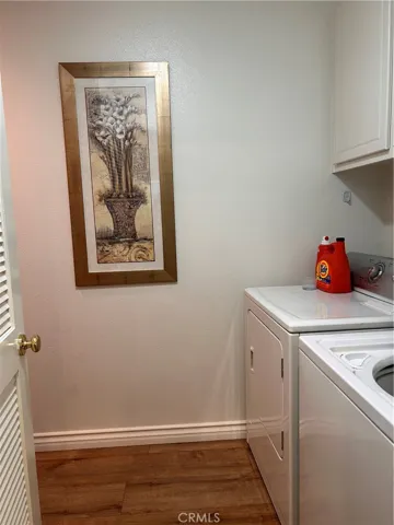 Laundry room by the kitchen