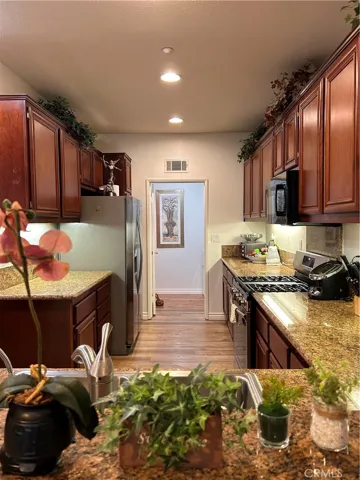 Kitchen view from the dining area