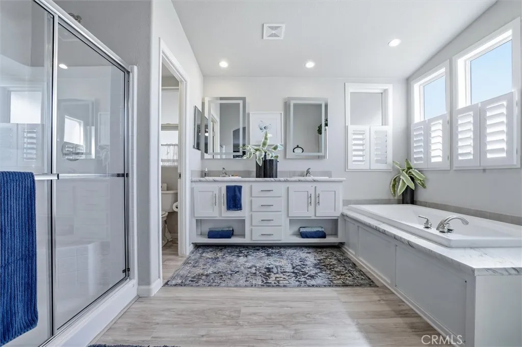 Soak away and dream of your walk to the beach