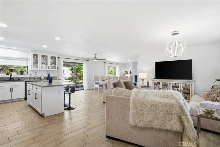 Living/Dining Open Floor Layout