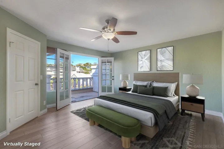 Large primary bedroom