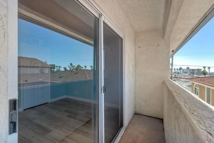 Balcony off bedroom #2