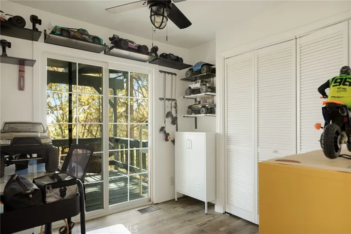 Bedroom #3- staged as office