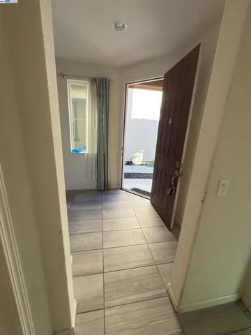View from guest bathroom hallway