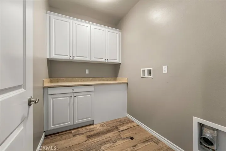 Upstairs laundry room