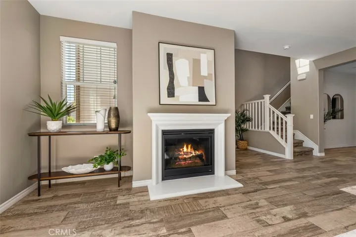 Cozy up to the fireplace