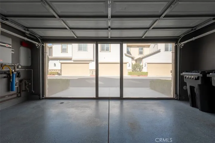 Upgraded garage screen door