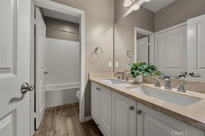 Jack and Jill bathroom