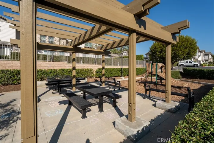 Community picnic tables