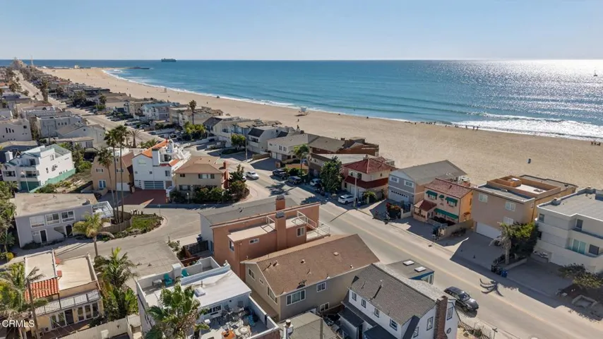 Across from the beach