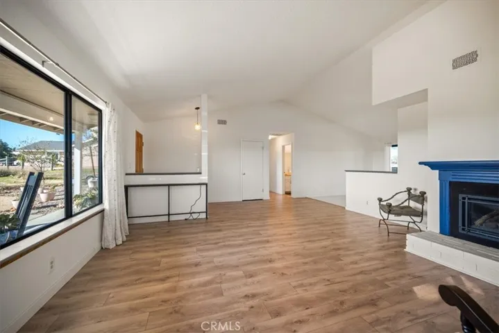 Living room side view