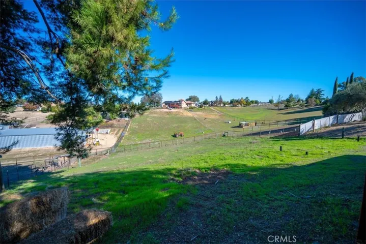 Lower back half of property
