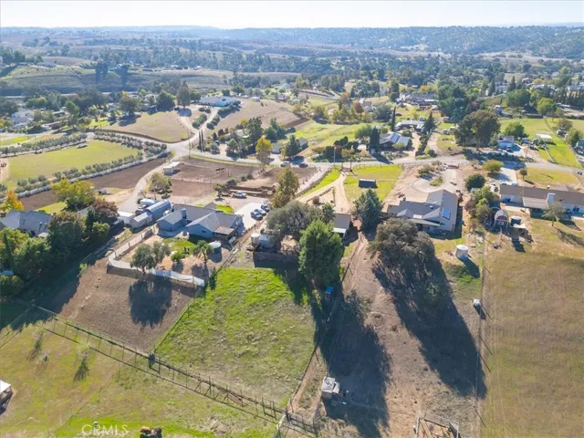 Back side of property