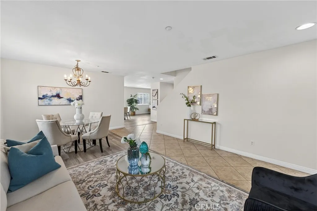 Spacious open layout