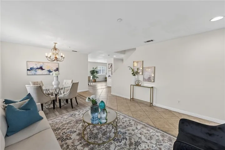 Spacious open layout
