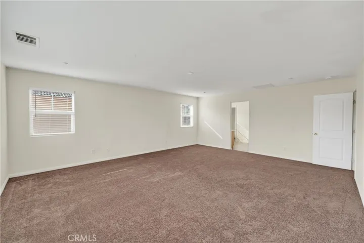 Large primary suite